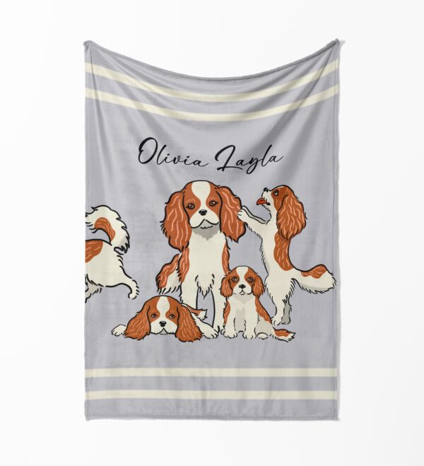 Snuggly Spaniel Personalized