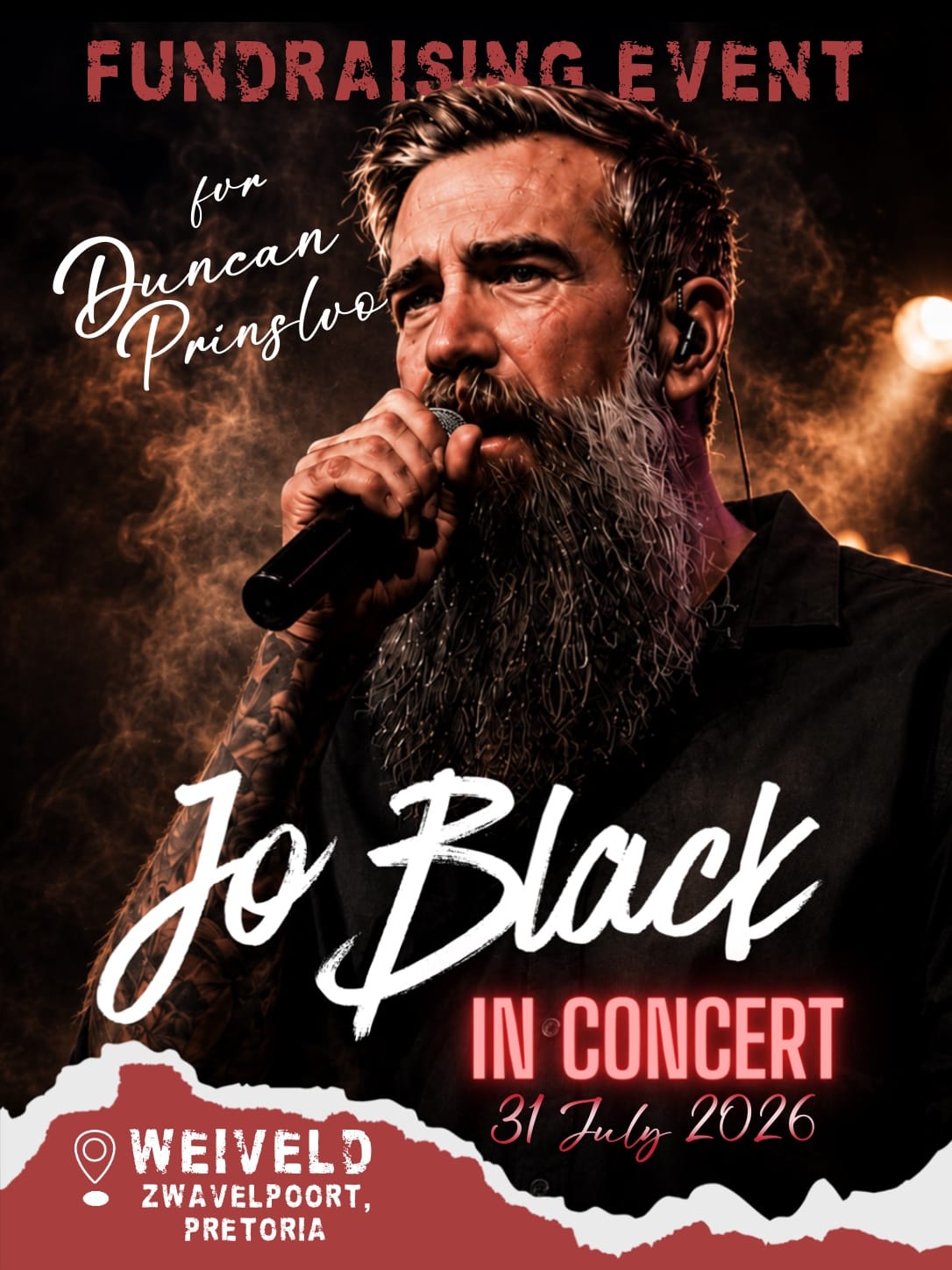 Jo Black Live in Concert – Fundraising Evening